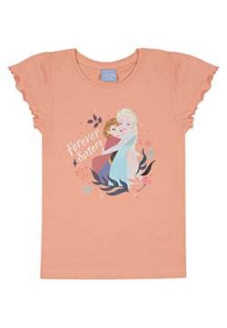 Frozen - Die Eiskönigin T-Shirt Mädchen Sommer Shirt Top Oberteil ELSA Anna, Größe Kids:122-128 von ONOMATO!