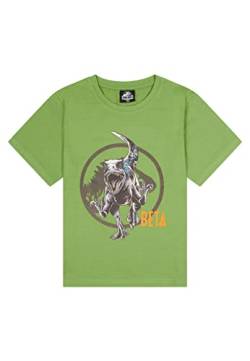 Jurassic World Beta Jungen T-Shirt Grün (as3, Numeric, Numeric_152, Regular) von ONOMATO!