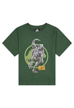 Jurassic World Blue Jungen T-Shirt Dunkel-Grün, Größe Kids:116 von ONOMATO!