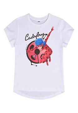 Miraculous Ladybug Kinder Mädchen T-Shirt Kurzarm (as3, Numeric, Numeric_122, Numeric_128, Regular) von ONOMATO!