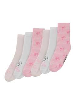 ONOMATO! Barbie Mädchen Kinder Socken 6 Paar, Größe:35/38 von ONOMATO!