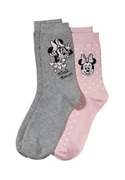 ONOMATO! Minnie Mouse Damen Frauen Strümpfe Socken 2er Set (39) von ONOMATO!