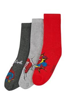 ONOMATO! Spider-Man Jungen Kinder Socken 3 Paar, Größe:31/34 von ONOMATO!