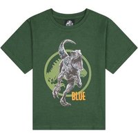 ONOMATO! T-Shirt Blue Kinder Jungen T-Shirt Oberteil Top Shirt Jurassic World Design von ONOMATO!