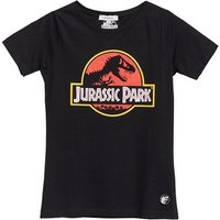 ONOMATO! T-Shirt Jurassic Park Damen Frauen T-Shirt Schwarz Retro Dinosaurier T-Rex von ONOMATO!