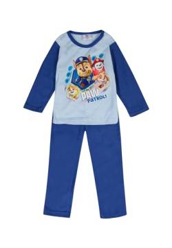 Paw Patrol Fleece Pyjama Jungen Schlafanzug, Größe Kids:110-116 von ONOMATO!