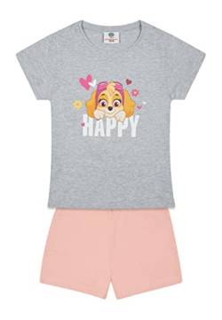 Paw Patrol Girl Skye Sommer Schlafanzug Shorty Pyjama-Set kurz, Größe Kids:110-116 von ONOMATO!