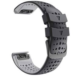OPKDE 22 x 26 mm Smartwatch-Armbänder für Garmin Fenix 7 7X Epix/Instinct 2/Coros Vertix Vertix2 Schnellverschluss-Armband aus Silikon, 26mm Enduro, Achat von OPKDE