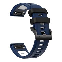 OPKDE 22 x 26 mm Smartwatch-Herrenarmband für Garmin Fenix 7, 7X, 6, 6X, Pro, 5X, 5 Plus, Epix, Schnellverschluss, offizielles Silikon-Armband, For Descent G1 Solar, Achat von OPKDE