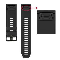OPKDE 26 mm 22 mm Schnellverschluss-Armband aus Silikon für Fenix 5X Fenix3 3HR Fenix 5 5X Plus für Garmin Instinct Watch Schnellverschluss-Uhrenarmband, 20mm Fenix 5S 5S Plus, Achat von OPKDE