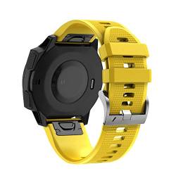 OPKDE Uhrenarmband für Garmin Fenix 7, 7X, 5, 6, 5X, 6X, Pro Plus, 3 HR, Epix, Saphir, weiches Silikon, Smartwatch-Armbänder, Zubehör, 22 mm / 26 mm, For Descent G1-S60, Achat von OPKDE