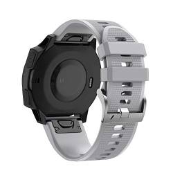 OPKDE Uhrenarmband für Garmin Fenix 7, 7X, 5, 6, 5X, 6X, Pro Plus, 3 HR, Epix, Saphir, weiches Silikon, Smartwatch-Armbänder, Zubehör, 22 mm / 26 mm, For Epix-935, Achat von OPKDE