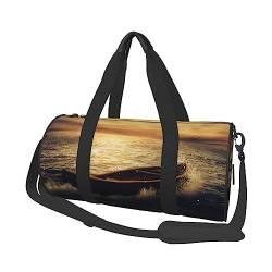 Ocean After Storm Print Duffel Bag Overnight Bag Große Kapazität Faltbare Unisex Turnbeutel für Reisen Outdoor, Schwarz, Einheitsgröße, Schwarz , Einheitsgröße von OPSREY