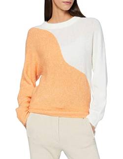 OPUS Damen Polor Pullover, orange Peel, 36-42 von OPUS