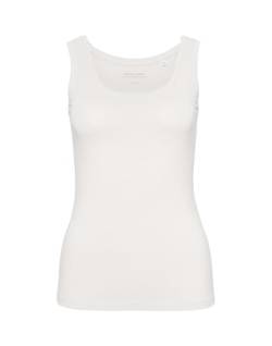 OPUS Damen daily E T-Shirt, Slim Fit, Elfenbein (Milk 1004), 44 (Herstellergröße: 44) von OPUS