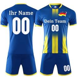 Personalisiertes Fußball Trikot & Shirts Benutzerdefiniert Trikot Fussball mit Eigenem Namen Nummer Team LogoTrikot Fußball Geschenke für Kinder Jungen Herren von OPUTWDF