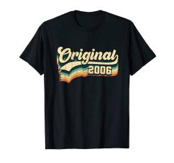18. Geburtstag Geschenk Original Junge Mädchen Jahrgang 2006 T-Shirt von ORIGINAL Dein Jahrgang Deine Geschenkidee