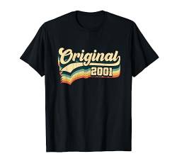 23. Geburtstag Geschenk Original Männer Frauen Jahrgang 2001 T-Shirt von ORIGINAL Dein Jahrgang Deine Geschenkidee