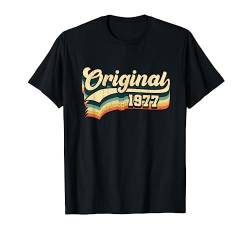 47. Geburtstag Geschenk Original Männer Frauen Jahrgang 1977 T-Shirt von ORIGINAL Dein Jahrgang Deine Geschenkidee