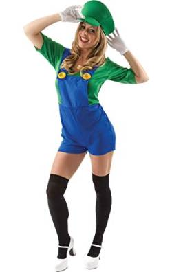 ORION COSTUMES Super Klempners Kumpel Kostüm Karneval Verkleidung Damen von ORION COSTUMES