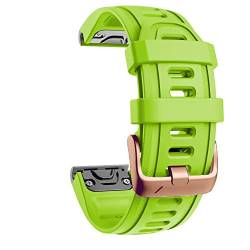 ORKDFJ 20 mm Smartwatch-Armband für Garmin Fenix 7S/5S Plus/6S/6S Pro, Schnellverschluss-Armband, Silikon-Armband, Roségold, For Fenix 6S Pro, Achat von ORKDFJ