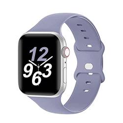 Ersatz-Armband aus weichem Silikon, kompatibel mit Apple Watch 41 mm, 40 mm, 38 mm, für iWatch SE Series 7/6/5/4/3/2/1 von ORROKER