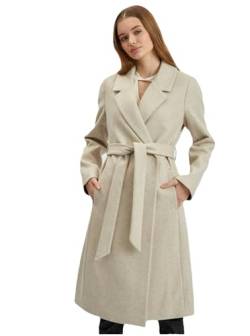 ORSAY Beige Damen-Wintermantel Trendige Damenmäntel | Stilvolle Begleiter | Warme Wintermode | Modische Mäntel | Elegante Outerwear | Winterjacken | Klassische Mäntel 36 von ORSAY