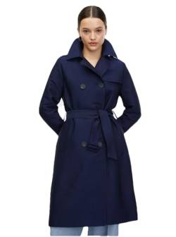 ORSAY Dunkelblauer Damen-Trenchcoat Trendige Damenmäntel | Stilvolle Begleiter | Warme Wintermode | Modische Mäntel | Elegante Outerwear | Winterjacken | Klassische Mäntel 38 von ORSAY