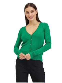 ORSAY Grüne Damen-Strickjacke Damen-Oberteile | Tops, T-Shirts und Blusen | Modische Oberbekleidung | Vielfältige Styles | Trendige Damenmode | Casual Outfits | Elegante Tops S von ORSAY