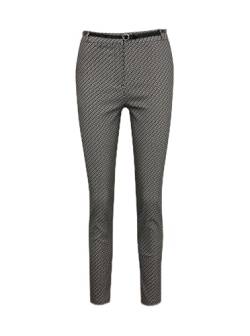 ORSAY Schwarz-weiß gemusterte Damenhose Slim Fit Hosen für Damen | Stilvolle Damenhosen | Bequemer Modetrends | Vielseitige Kollektion | Business Casual | Moderne Schnitte 36 von ORSAY