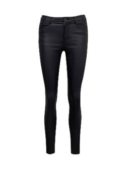 ORSAY Schwarze Damen Kunstlederhose Slim Fit Hosen für Damen | Stilvolle Damenhosen | Bequemer Modetrends | Vielseitige Kollektion | Business Casual | Moderne Schnitte 36 von ORSAY