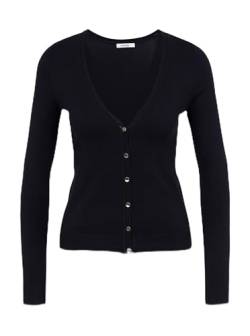 ORSAY Schwarze Damen Strickjacke Damen-Oberteile | Tops, T-Shirts und Blusen | Modische Oberbekleidung | Vielfältige Styles | Trendige Damenmode | Casual Outfits | Elegante Tops M von ORSAY
