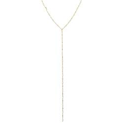 ORUS BIJOUX Halskette Krawatte Silber Gold Natürliche Perlen Weiß, Sterling-Silber 925/1000, Natürliche Perlen von ORUS BIJOUX