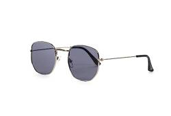 Sunglasses Men Women Polarised Premium Metal Frame Sunglasses Unisex with UV400 Protection Vintage Black Driving Glasses Petrol von OS SUNGLASSES