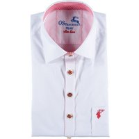 OS-Trachten Trachtenhemd Onune Herren Langarmhemd mit Haifischkragen von OS-Trachten