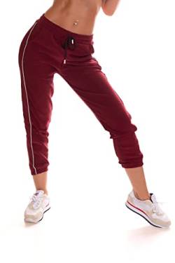 OSAB 88023 Damen Jogg Pants Slimline Baggy Hose Jogginghose Trainingshose Casual von OSAB