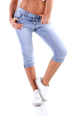 OSAB N5407 Damen Jeans Baggy Boyfriend Slimfit Sommer Hose Streetwear Wadenlang von OSAB