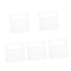 OSALADI 10 STK Nagelkunst-aufbewahrungsbox Nagelgeräte Nagelwerkzeugkoffer Etui Für Nailart-stifte Gefälschte Nagelspitze Nagelkunst-Kits Werkzeug-Organizer Doppelschicht Plastik Leere Box von OSALADI