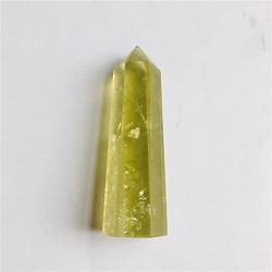 OSBELE 1 Stück 4–7 cm natürlicher Kristallquarz Stabpunkt Heilstein for Aqua Crafts schöner natürlicher Kristallstein ZANLIIYIN (Color : Yellow Fluorite_40-50mm) von OSBELE