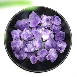 OSBELE 100 g natürlicher lila Quarz-Amethyst-Cluster-Exemplar-Glücksstein. Schöner natürlicher Kristallstein ZANLIIYIN von OSBELE