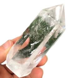 OSBELE 1pcs natürlicher Kristallweißer freier Quarz-Turm-Punkt-Reiki-Stein Schöner natürlicher Kristallstein ZANLIIYIN (Color : 60-70mm_5pcs) von OSBELE