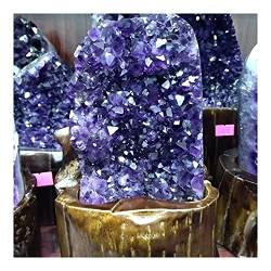OSBELE Kunsthandwerk Amethyst-Quarz-Cluster – Uruguayisch – Kristalle – Edelsteine ​​– Geoden – Mineralien JIZTGEDM ZANLIIYIN von OSBELE