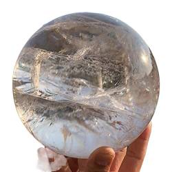 OSBELE Natürliche klare Quarzkristallkugel, große Kugel zur Dekoration ZANLIIYIN von OSBELE