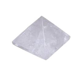 OSBELE Pyramid-Finest großer klarer Kristall-Edelstein, 6,9 cm, geschnitzt, Pyramidenkristall, Kunsthandwerk – ZANLIIYIN von OSBELE