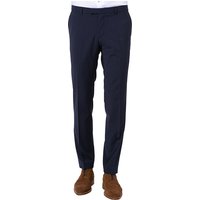 OSCAR JACOBSON Herren Hose blau Wolle von OSCAR JACOBSON