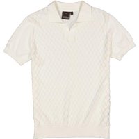 OSCAR JACOBSON Herren Polo-Shirt weiß von OSCAR JACOBSON