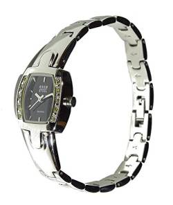 OSCO Steel Edelstahl Damen-Armbanduhr 4351 (Silber/schwarz) von OSCO Germany Zeittechnik
