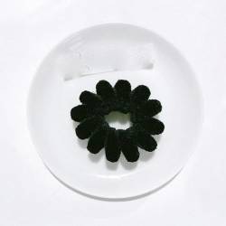 Winter Pelz Chenille Telefondraht Haargummi Große Spirale Form Gummi Elastisches Haarband Frauen Zubehör-4 von OSMARI