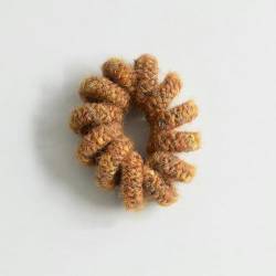Winter Pelziges Chenille Telefondraht Haargummi Große Spirale Form Gummi Elastisches Haarband Frauen Zubehör-30 von OSMARI