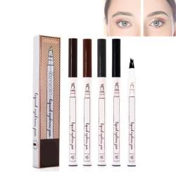 2023 New Waterproof Brow Pencil With Micro-Fork Tip, Waterproof Brow Pencil With Micro-Fork Tip, 4 Pcs Eyebrow Pencil 4 Point Eyebrow Pencil von OSTRI